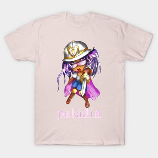 dnd paladin in pink T-Shirt